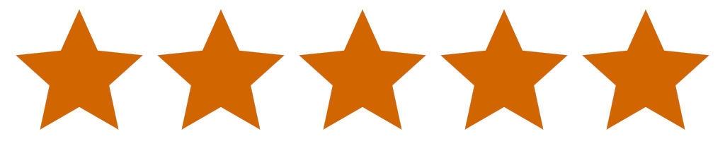 5 out of 5 stars